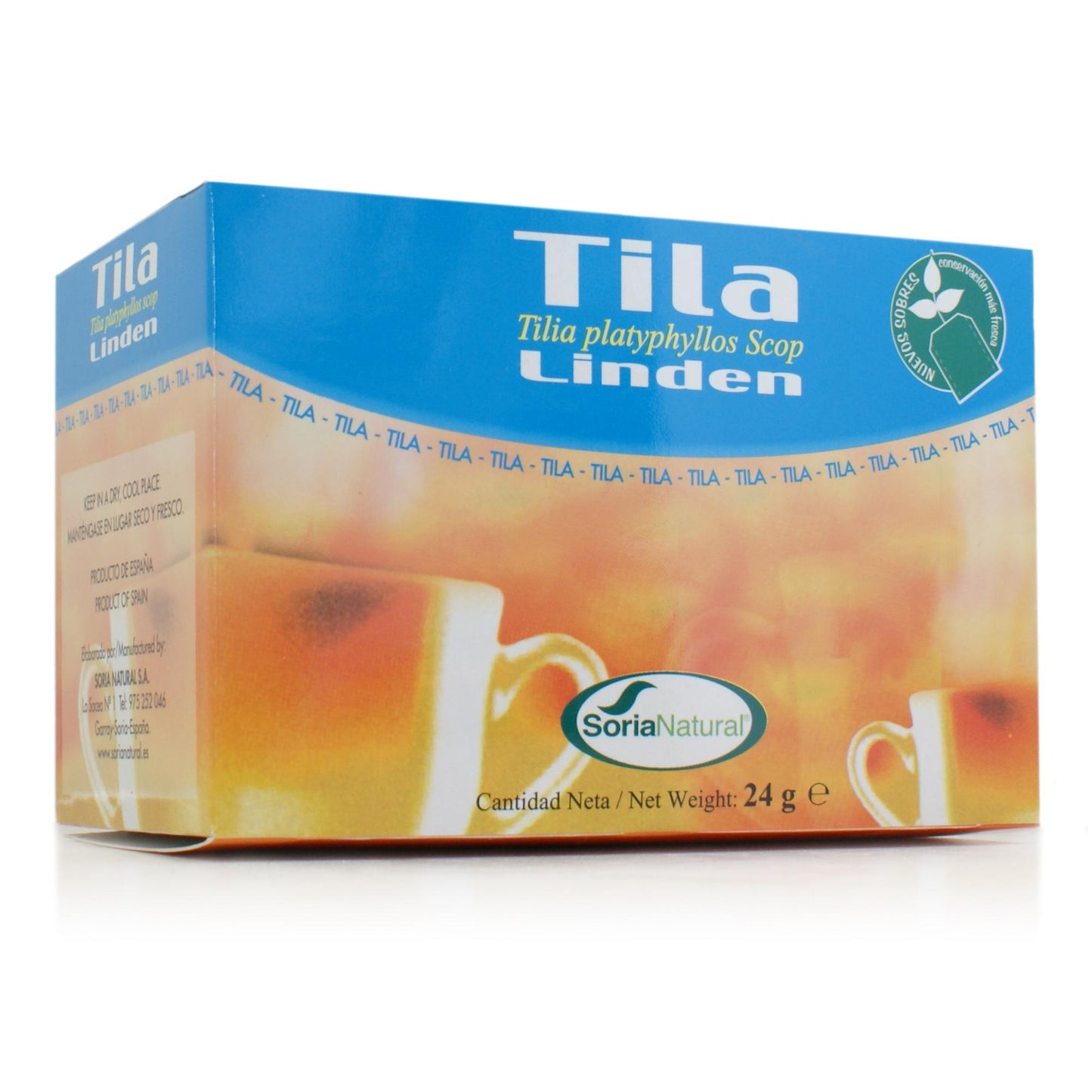 Tila Infusion Soria Natural 24 g