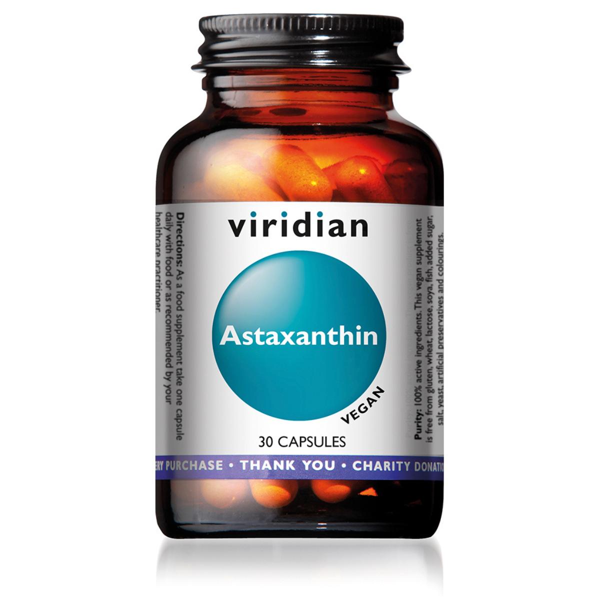 Astaxantina 30 cápsulas vegetales