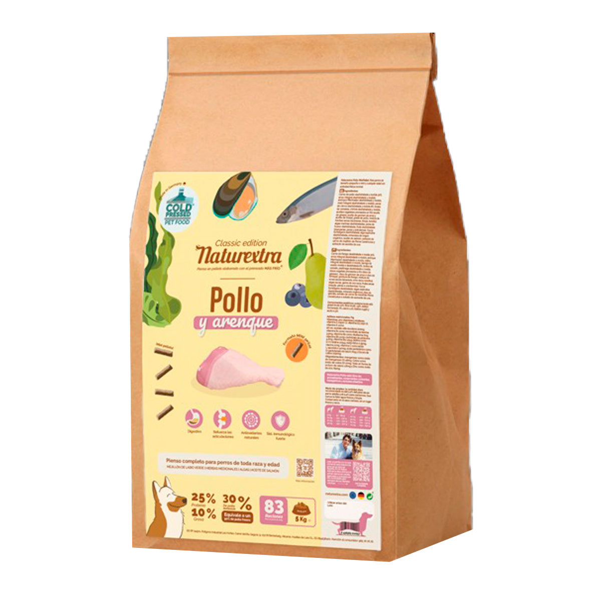 Naturextra pollo y arenque Mini 5kg
