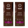 Pack 2x Tinte natural castaño avellana, Khadi, 100 g
