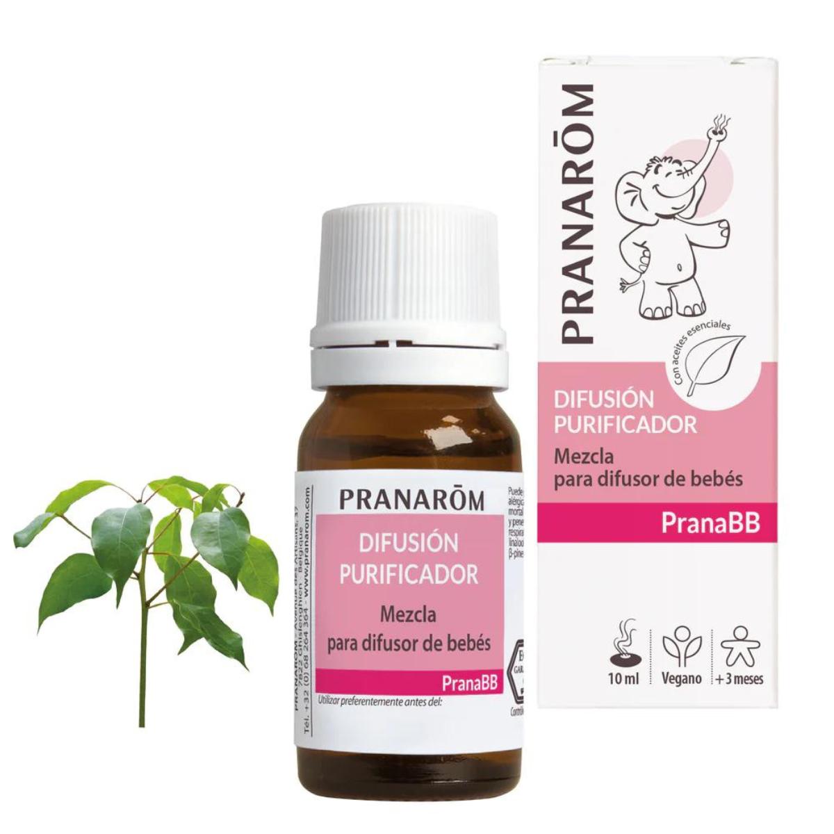 Difusión purificador para bebés Pranarôm 10 ml