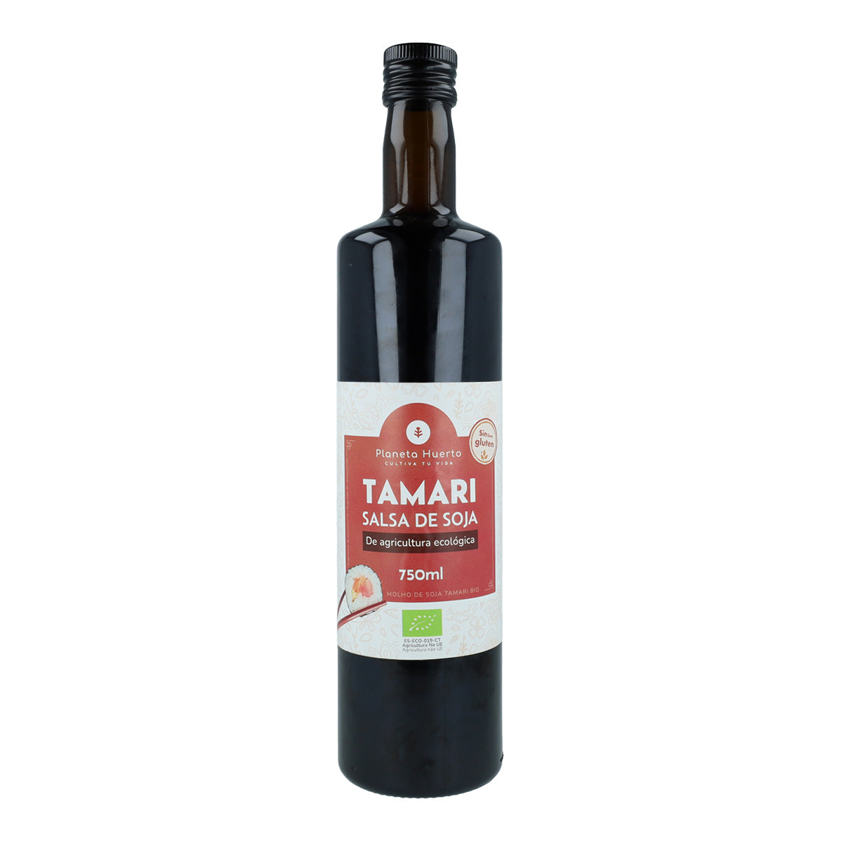 Salsa de soja Tamari ECO Planeta Huerto 750 ml