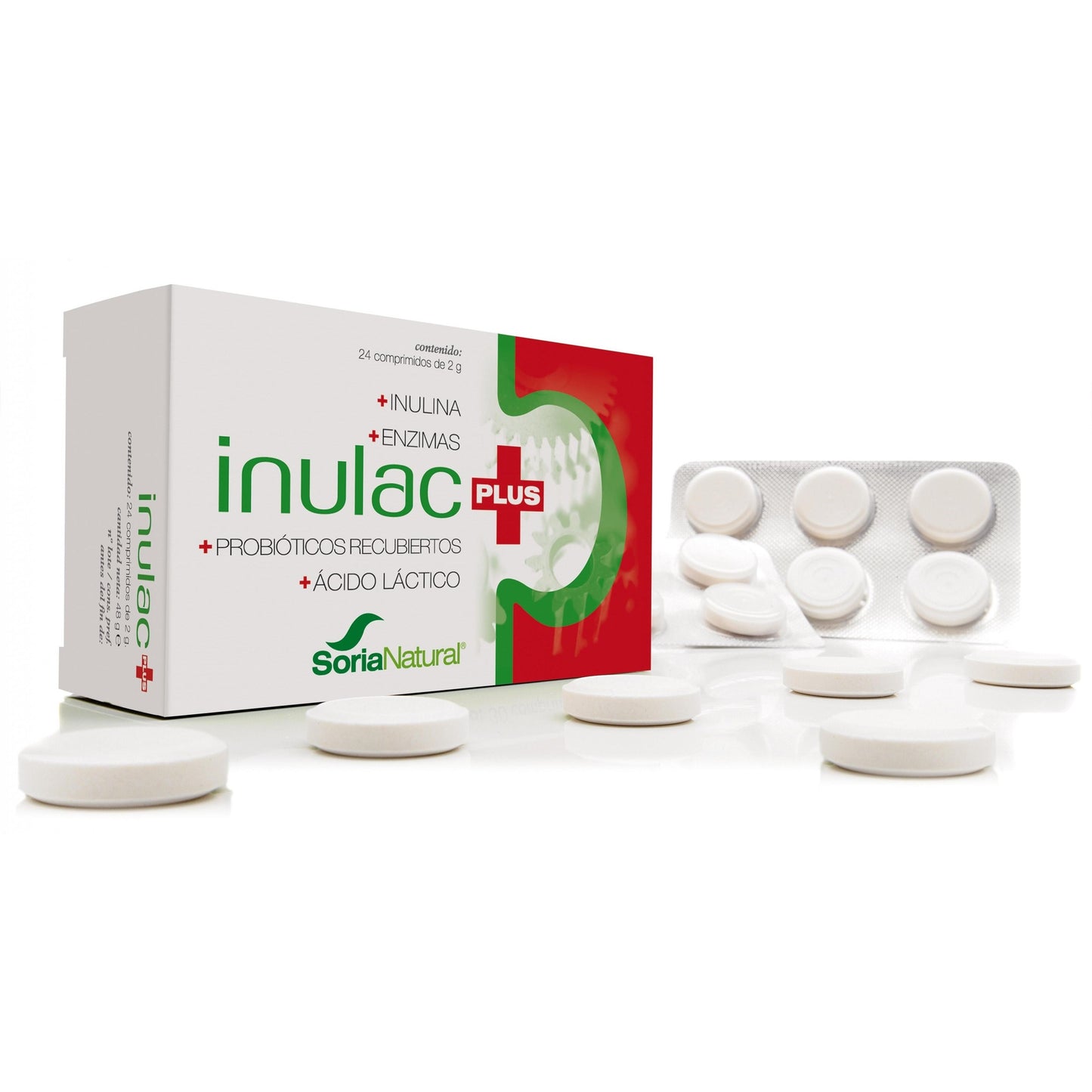 Inulac Plus Soria Natural, 24 tabletas