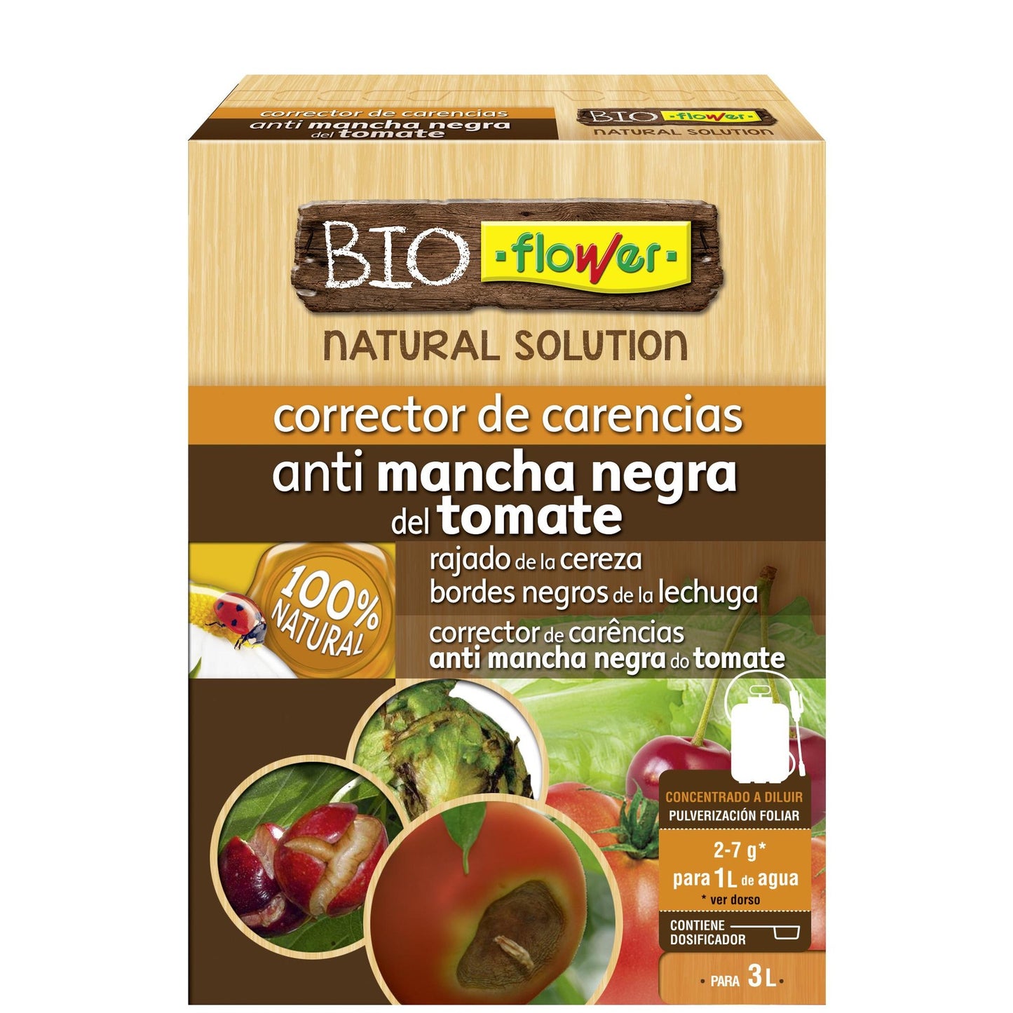 Anti mancha negra del Tomate BioFlower 3 x 2 g