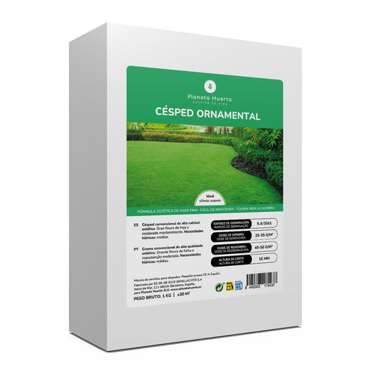 Semillas Césped Ornamental Planeta Huerto 1 kg