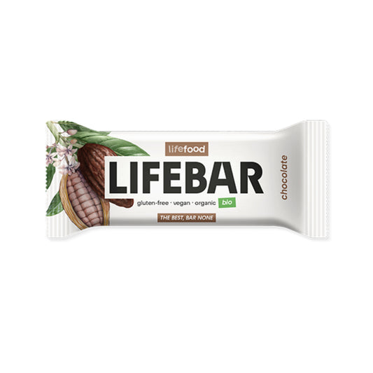 Barrita de chocolate bio 40 g Lifebar, Life Food