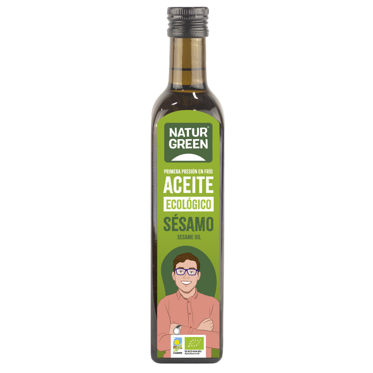 Aceite de Sésamo BIO  NaturGreen. 500 ml