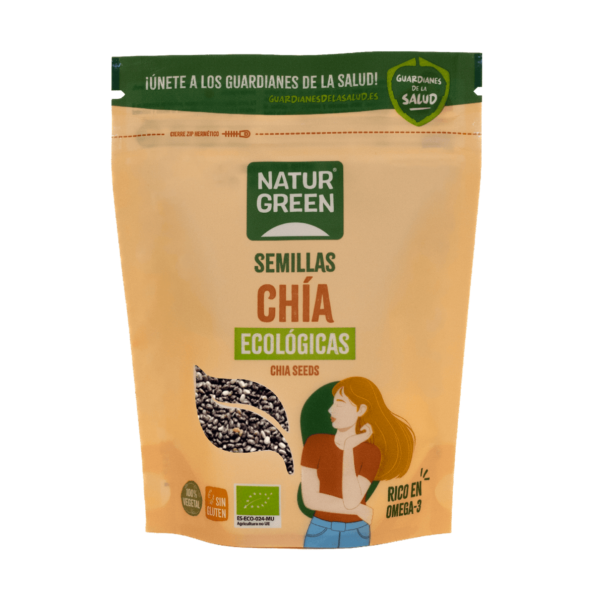 Semillas de Chia Bio NaturGreen 200 g