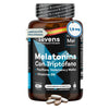 Melatonina con Triptófano Sevens Nutrition 120 cápsulas