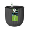 Maceta Antracita All-in-1 Vibes Round Elho 18cm + Swi 17 100% reciclado