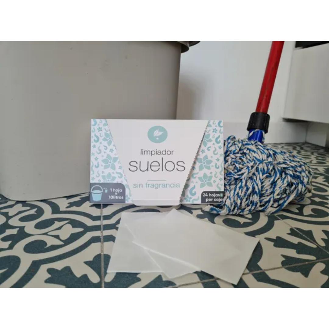 Limpiador Suelos en Láminas Sin fragancia Neletab 24 uds
