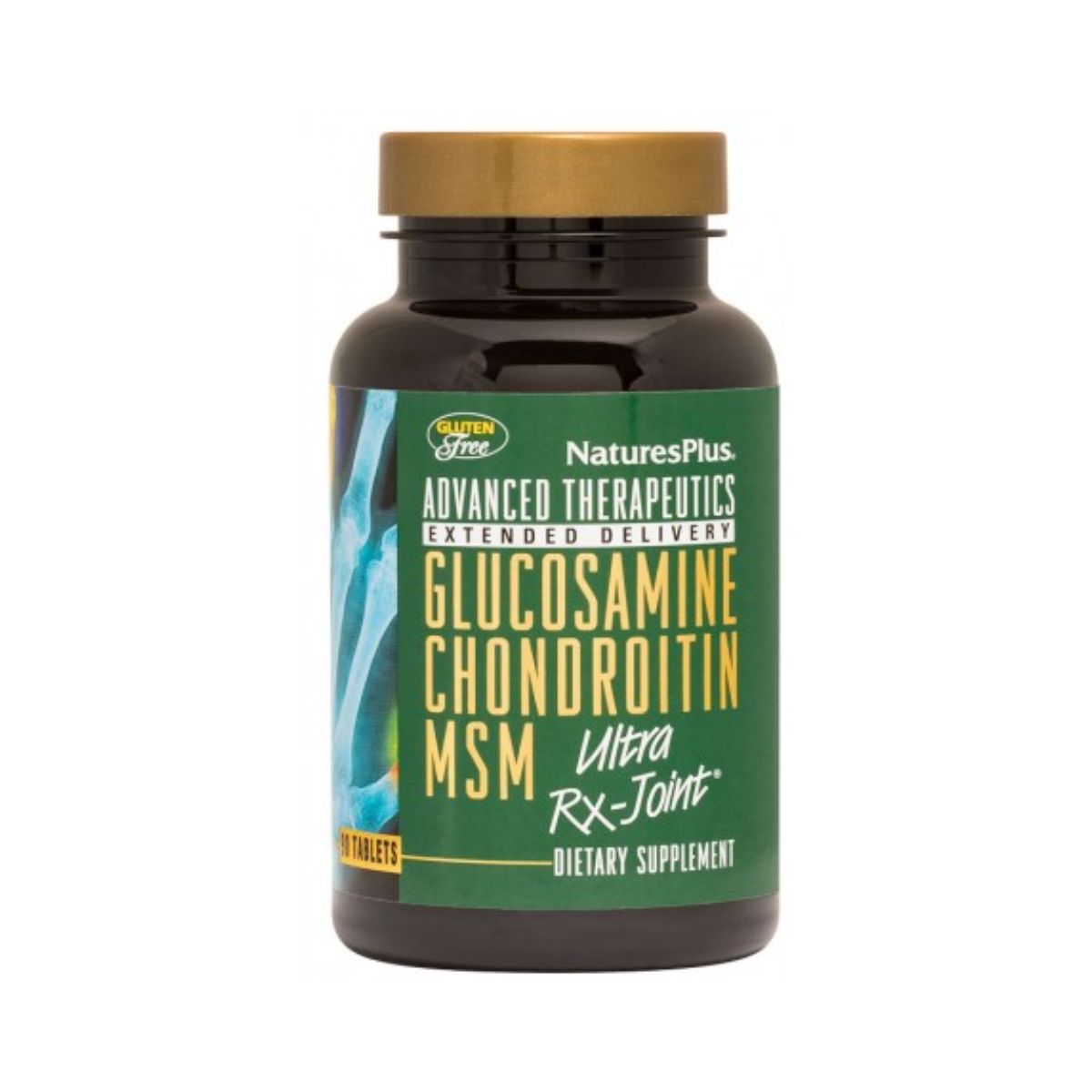 Glucosamina/Condroitina MSM Ultra RX-Joint 90 Comprimidos Natures Plus