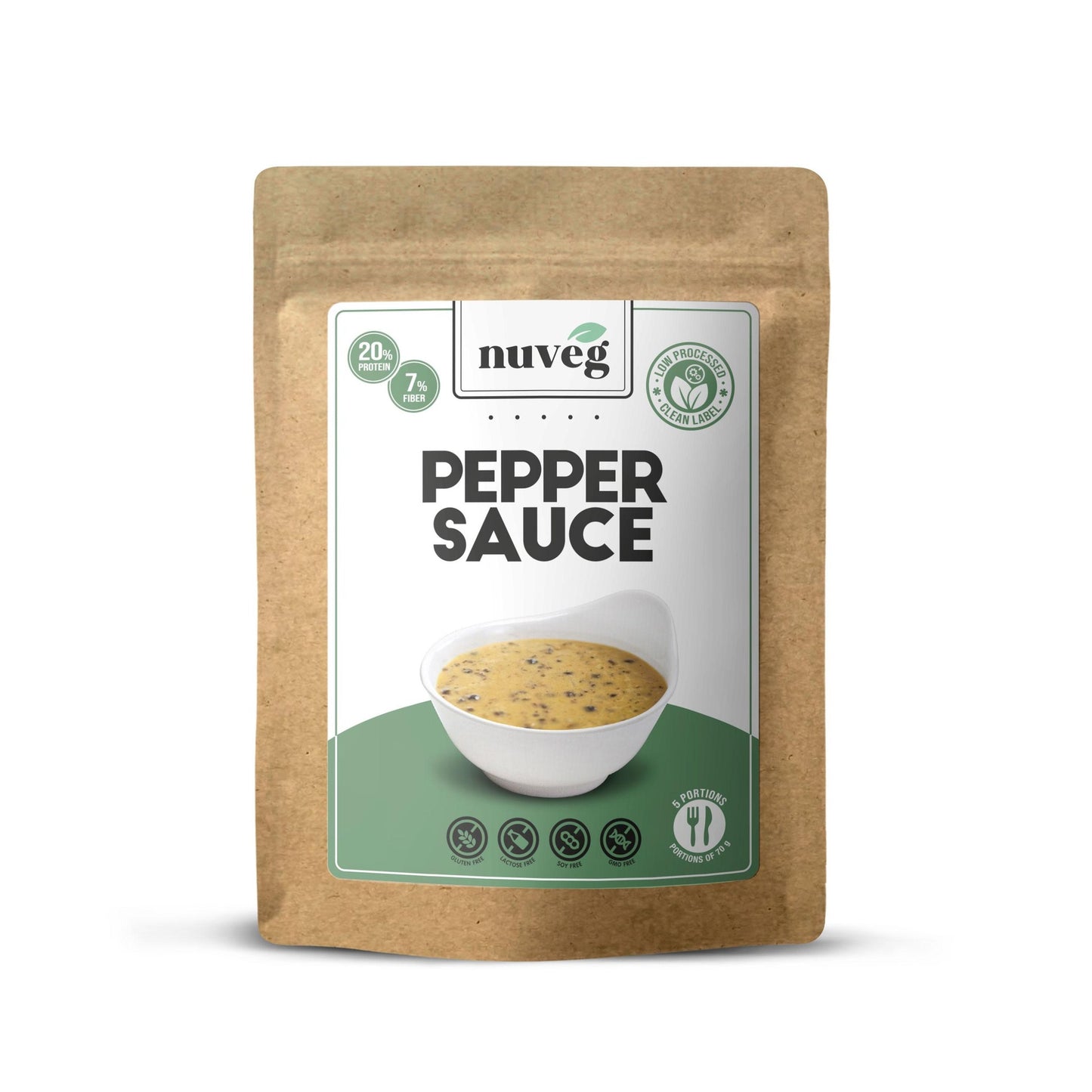 Salsa pimienta Nuveg 75 g