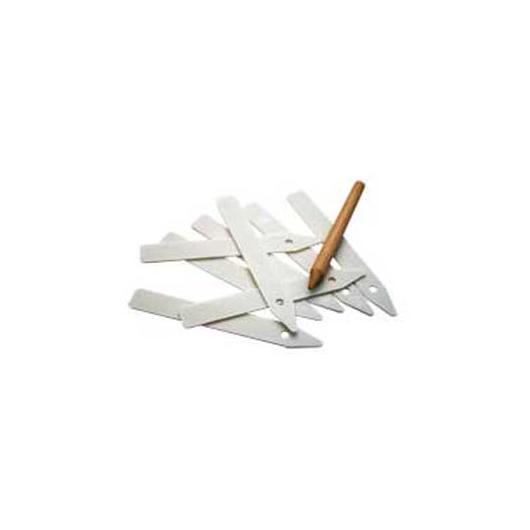 Bolsa 25 etiquetas pequeñas Biotop + lápiz - etiquetas para semilleros y huerto