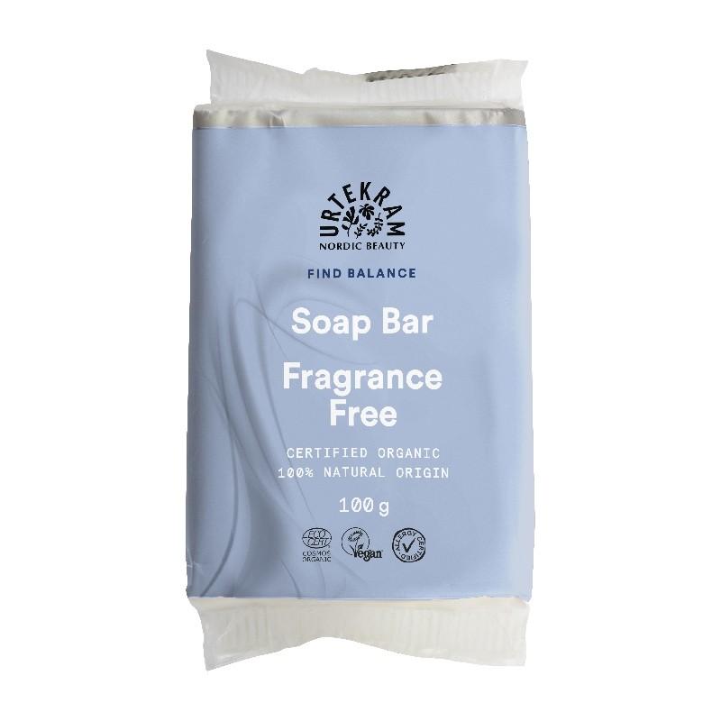 Pack 2x Jabón en pastilla Sin Fragancia Urtekram 100 g