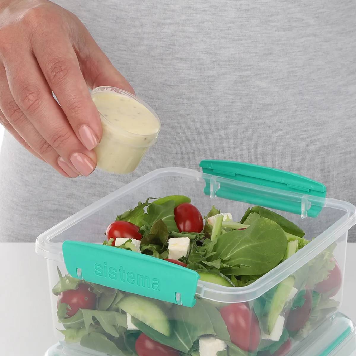 Pack recipientes herméticos Sistema Dressing To Go 4x35 ml
