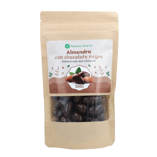 Almendra con chocolate negro Planeta Huerto 250 g