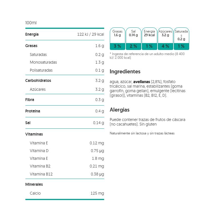 Bebida de Avellanas Alpro 1 Litro