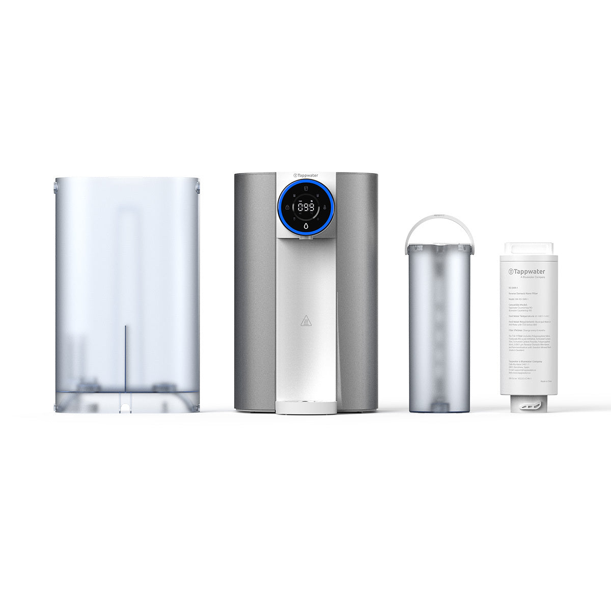 Purificador de agua de sobremesa Countertop RO SMR Tappwater