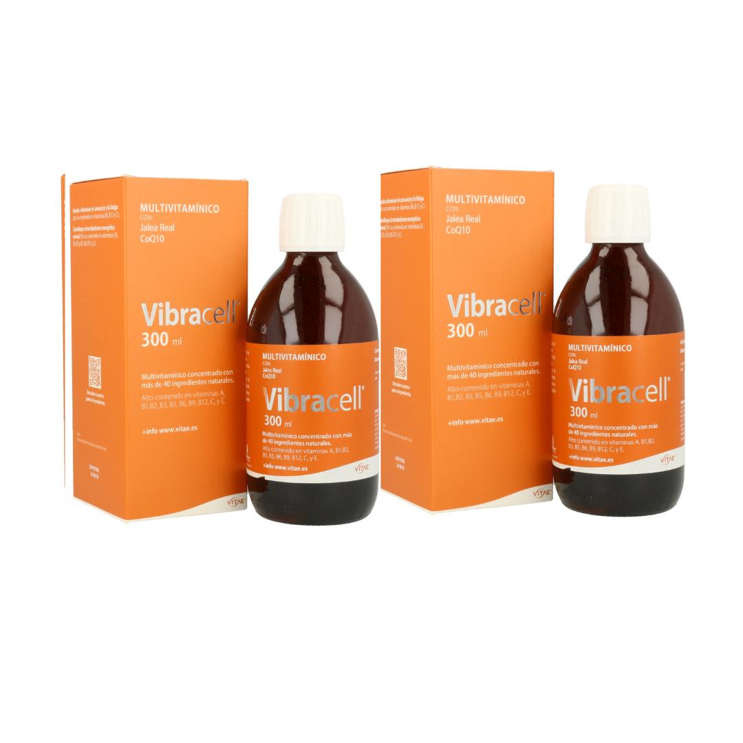 Pack 2 x Vibracell multivitamínico Vitae, 300 ml