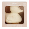 Pato de goma natural "Squeeze & Splash ", color arena