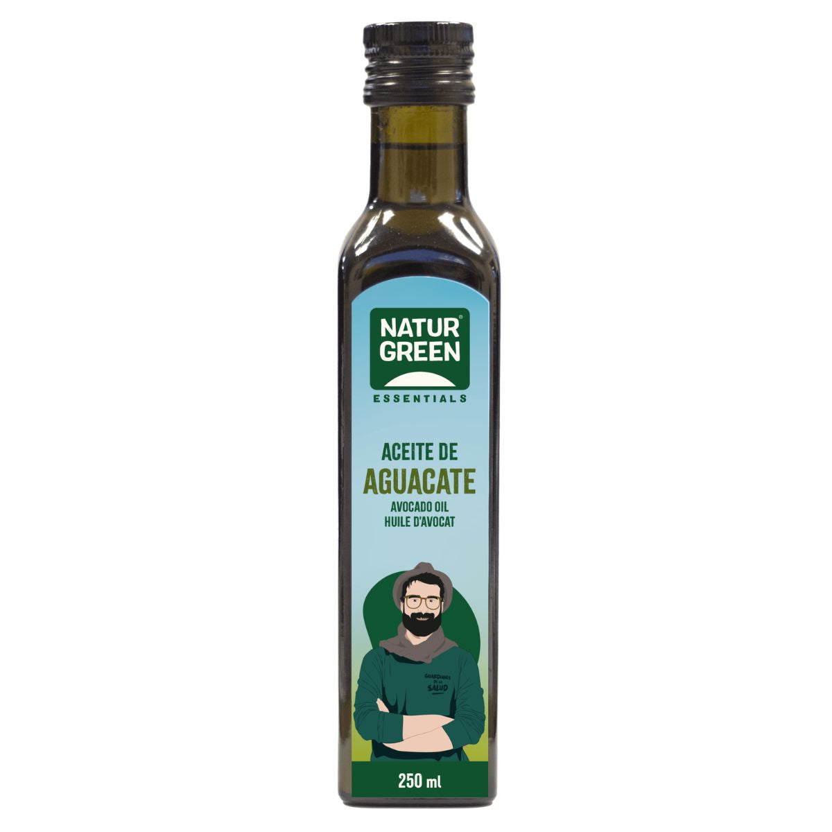Aceite de Aguacate envase PET NaturGreen 250 ml