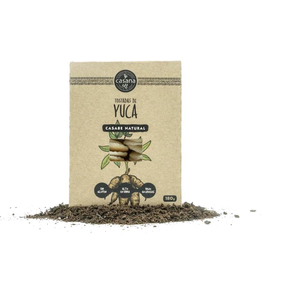 Tostadas de Yuca Casana Foods 180 gr
