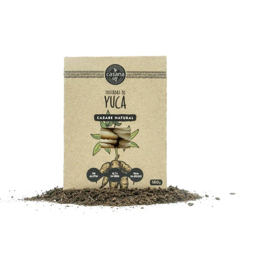 Tostadas de Yuca Casana Foods 180 gr