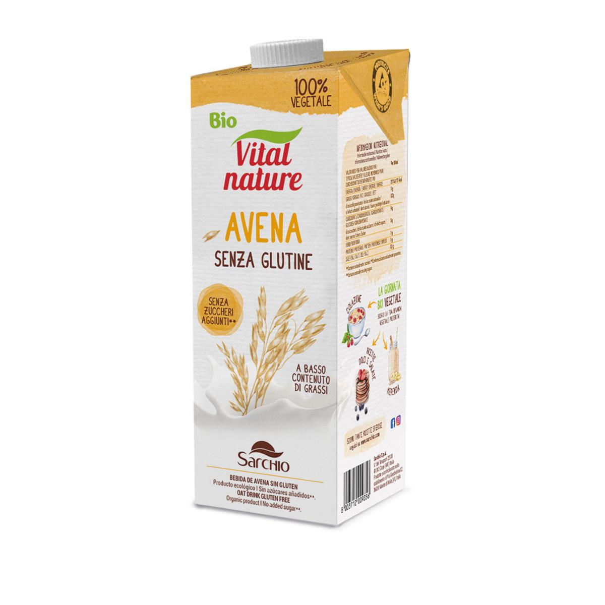 Bebida avena BIO Sarchio 1l