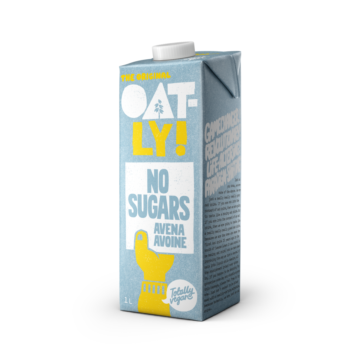 Bebida Avena No Sugar Oatly 1 L