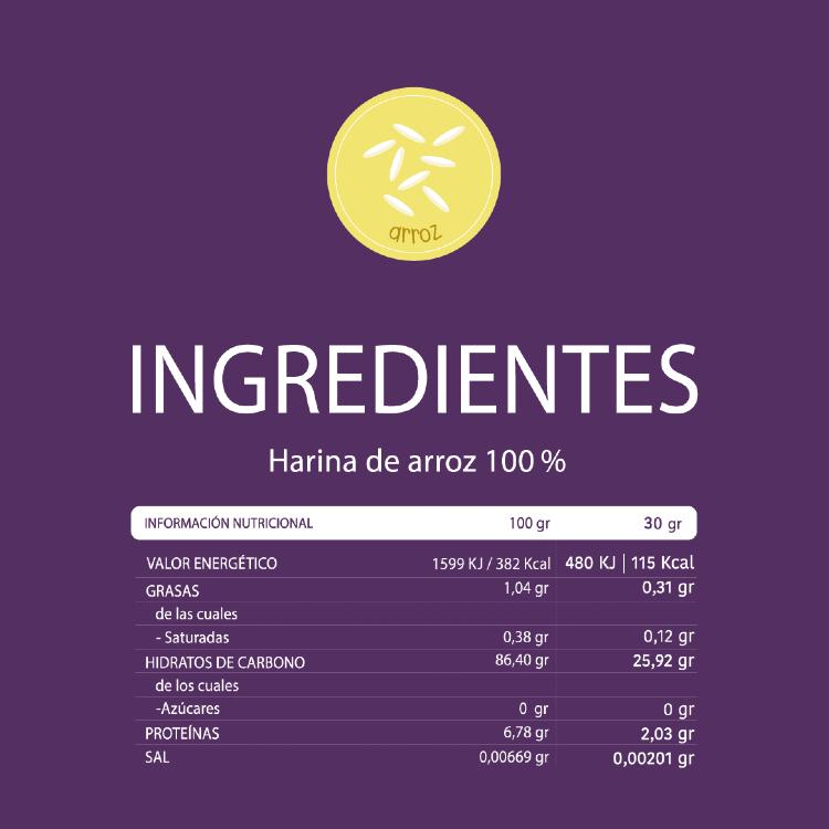 Snack ecológico para bebé +6 meses Biscotes Arroz