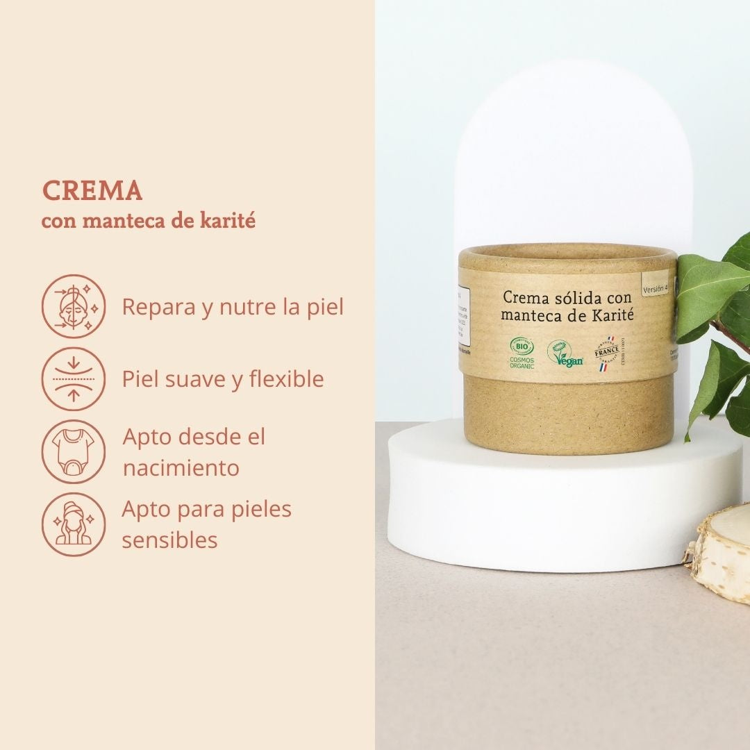 Crema sólida con manteca de karité Comme Avant 50 g