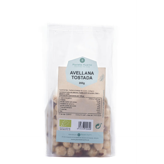 Avellanas tostadas ECO Planeta Huerto 200 g