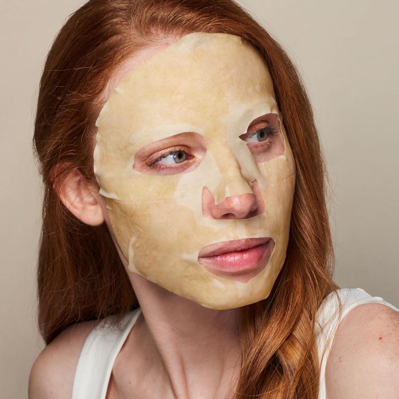 Mascarilla Facial Tisú Iluminadora e Hidratante con Vitamina C Iroha Nature 20 ml