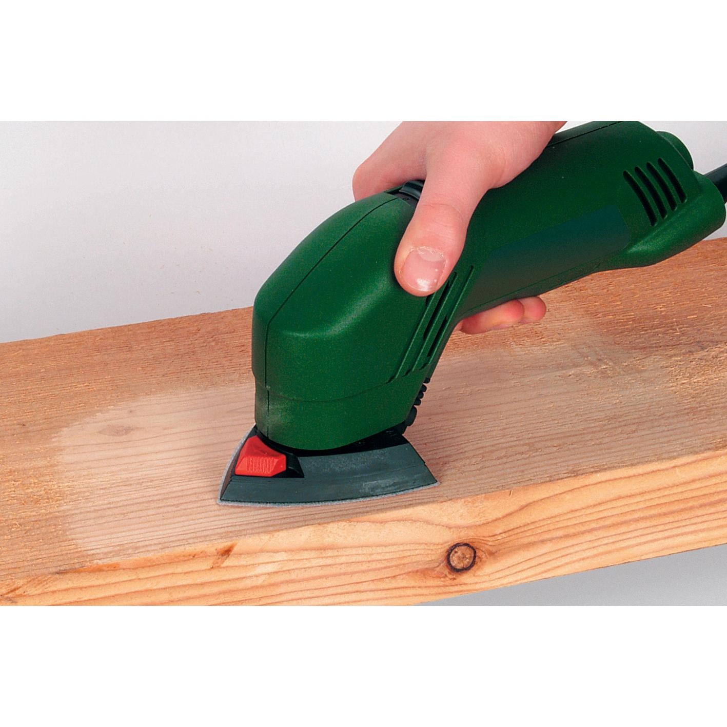 Tejidos de rejilla para lijadoras orbitales y manuales 115 x 280 mm Wolfcraft 2 grit cloths 120