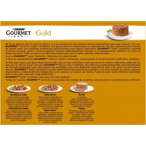GOURMET GOLD Tartaleta Pack surtido (24 x 85 g)