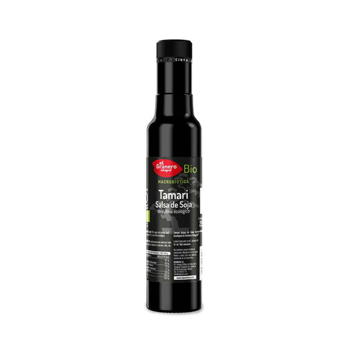 Tamari Salsa de Soja El Granero, 250 ml