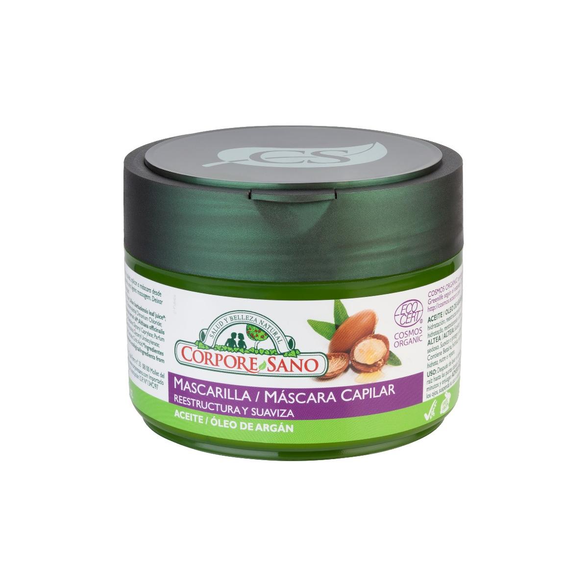 Mascarilla capilar aceite de argán Corpore Sano 250 ml