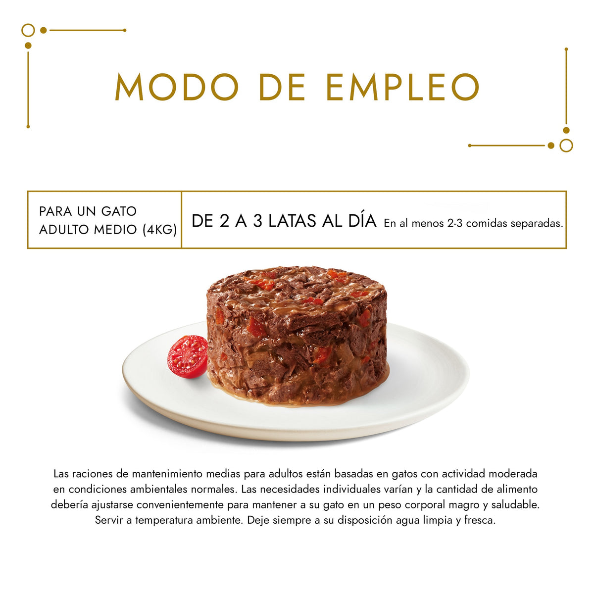 GOURMET GOLD Tartaleta Buey y Tomate Comida húmeda 85 g