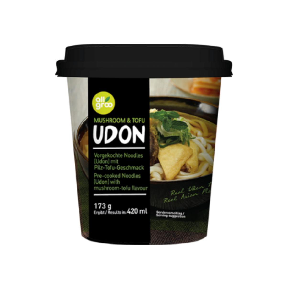 Taza de Fideos Udon Allgroo 173 g