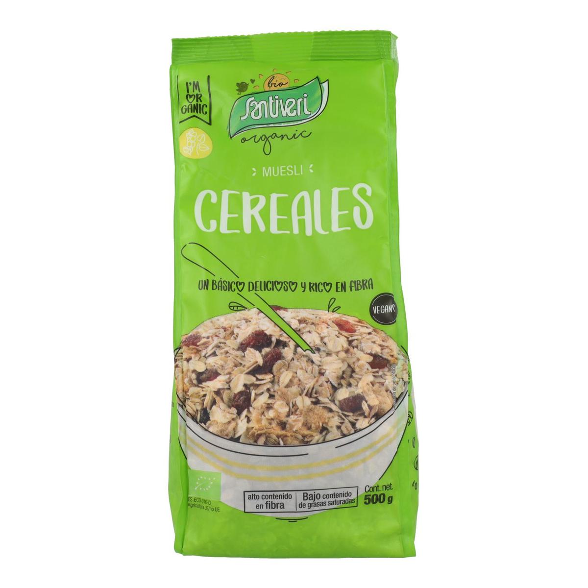 Muesli Cereales Bio -N- 500Gr Santiveri