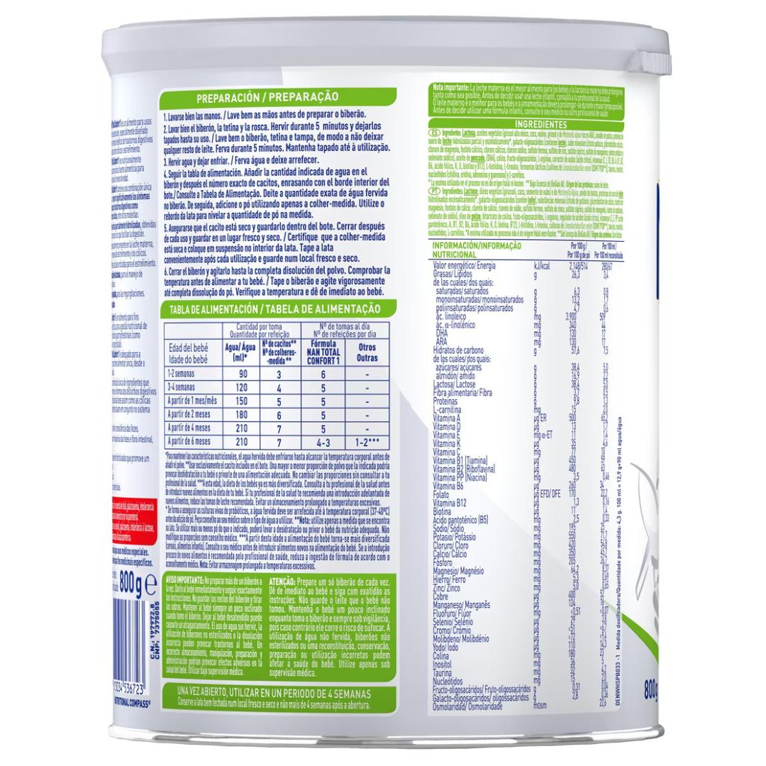 Nan Expertpro Total Confort 1 Nestlé 800 g