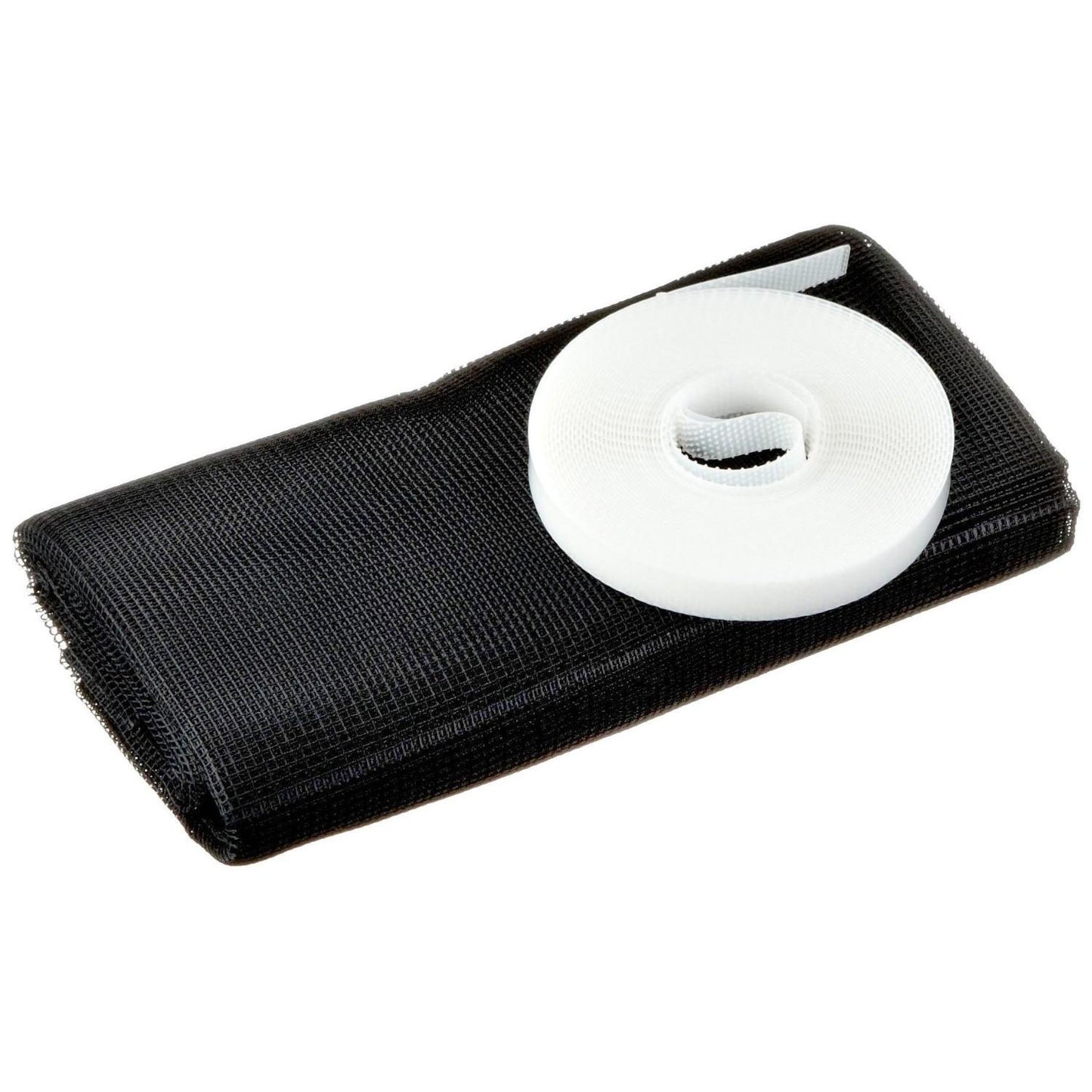 Malla mosquitera ventanas Standard negra 1,3m x 1,5m Tesa