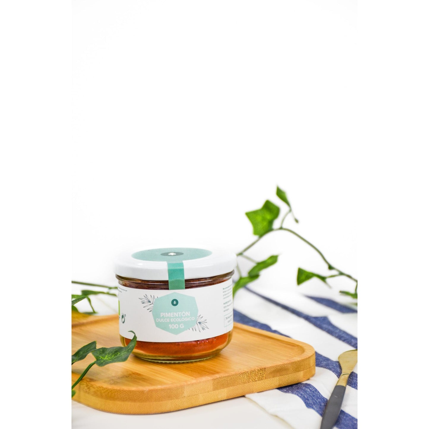 Pimentón dulce ECO Planeta Huerto 100 g tarro vidrio