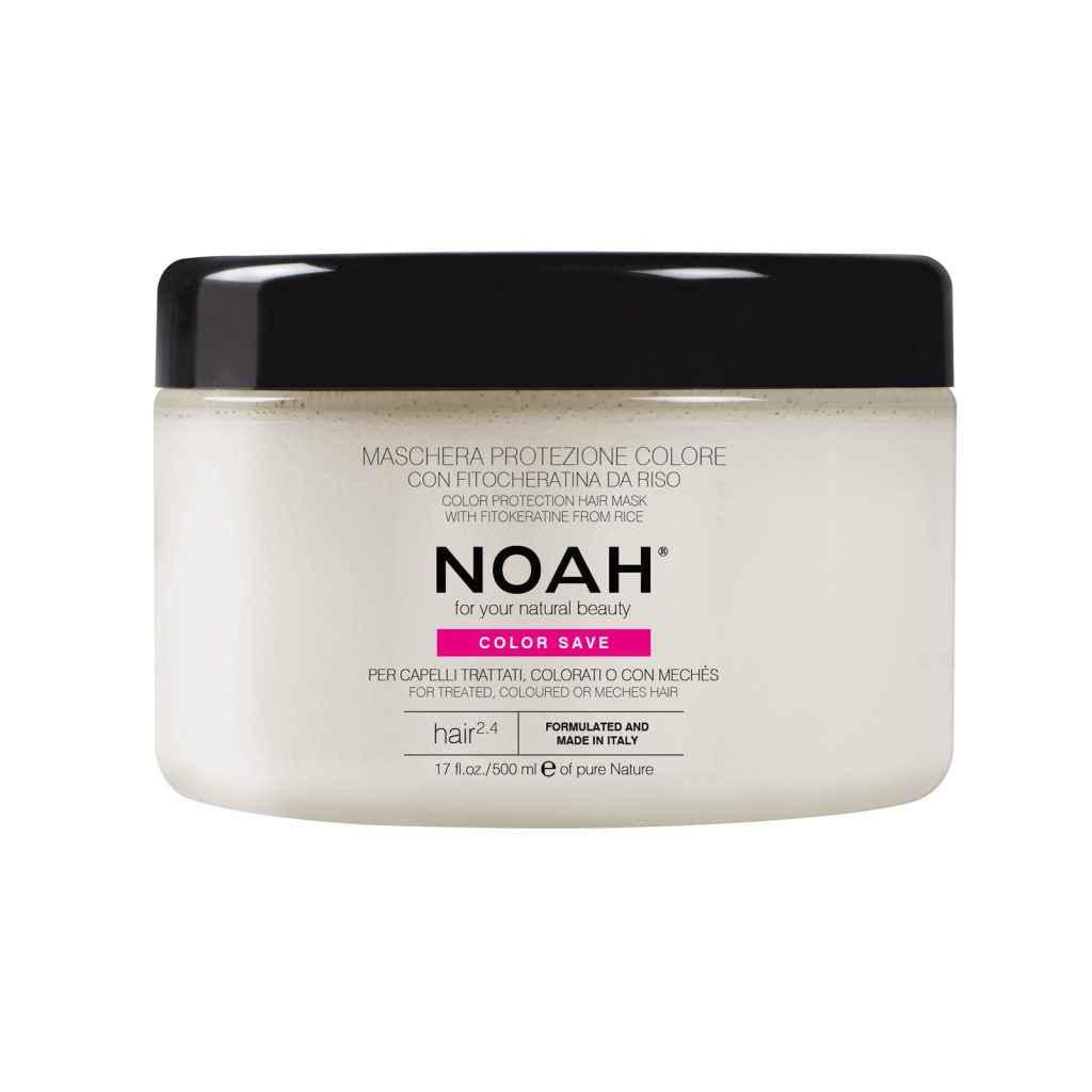 Noah 2.4 Mascarilla capilar natural con protección de color para cabello teñido
