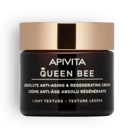 Queen Bee Crema Regeneradora Antiedad Absoluto Textura Ligera Apivita 50 ml