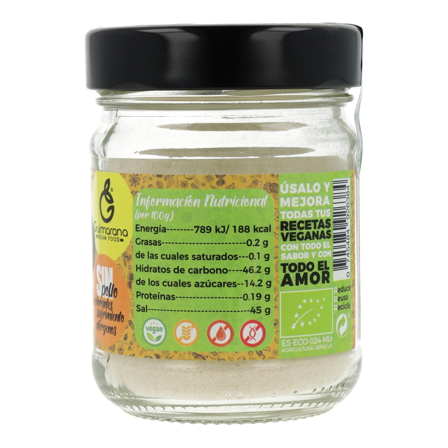 Caldo vegano sabor pollo ECO Guimarana 125 g