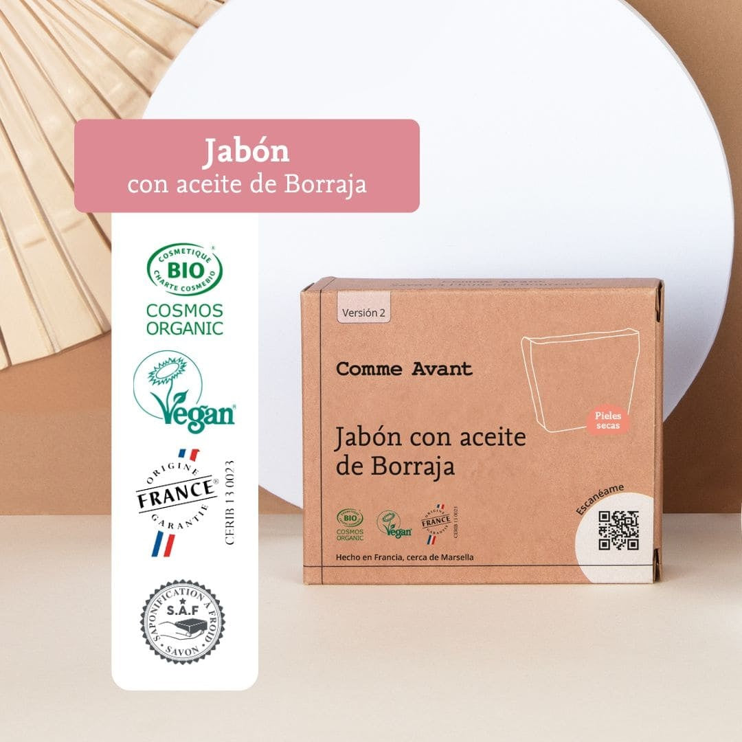 Jabón de aceite de borraja Comme Avant 100 g