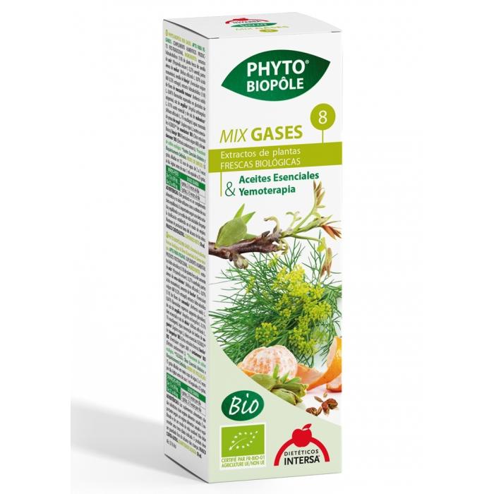 Phyto-biopôle Nº 8 Mix-Gases Bio Intersa 50 ml