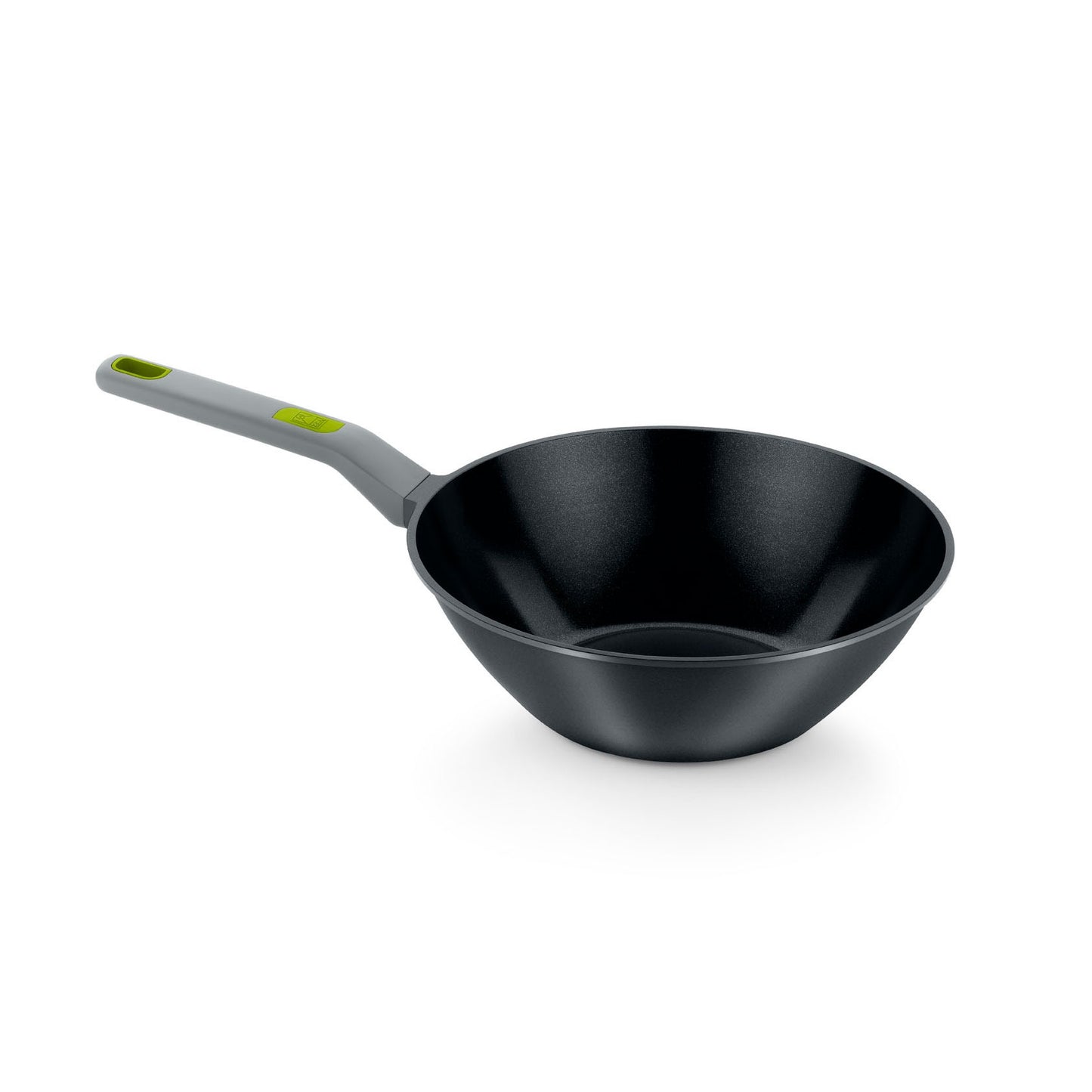 Wok 28CM Aluminio Fundido 100% Reciclado con Antiadherente Cerámico BRA Life